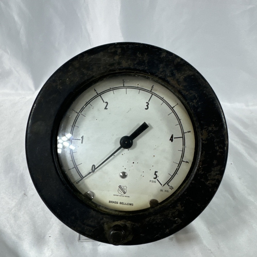 Vintage Ashcroft 1850 Pressure Gauge